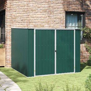 Garden Shed Green 195x198x159 cm