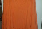 Brand new Plus size orange maxi skirt by MiaModa size UK28 EUR EUR58/60 Postage included