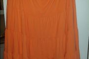 Brand new Plus size orange maxi skirt by MiaModa size UK28 EUR EUR58/60 Postage included