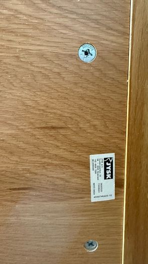 Jysk RY - Light oak shelving unit/Bookcase