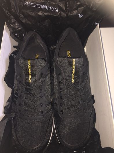 Emporio armani mens shoes size 43 brand new