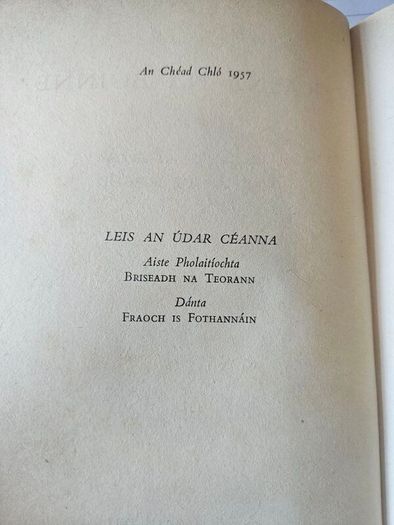 Trasna Na Boinne  By Earnan De Blaghd. First Edition Paperback In Good Condition. See Photos For Same.