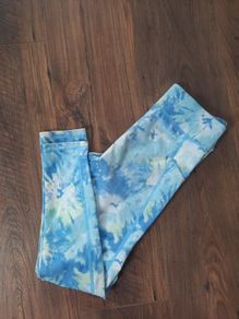 Blue leggins girls size 8-9 years