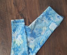 Blue leggins girls size 8-9 years