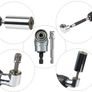 Right Angle Drill+Universal Socket,105 Degree Right Angle Screwdriver Set Drill Hex Bit Socket Adapter,7mm-19mm Multifunctional Cordless Ratchet Adapter Socket Wrench Set Image 2