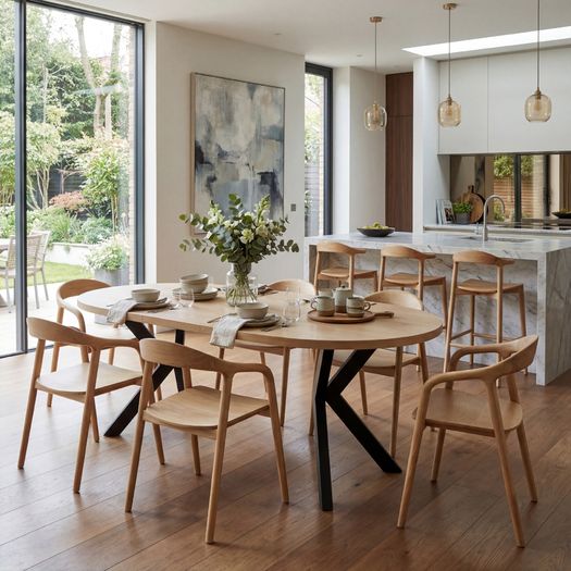 Mokki Ash Dining Chair Solid Wood Edition