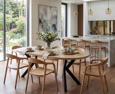 Mokki Ash Dining Chair Solid Wood Edition