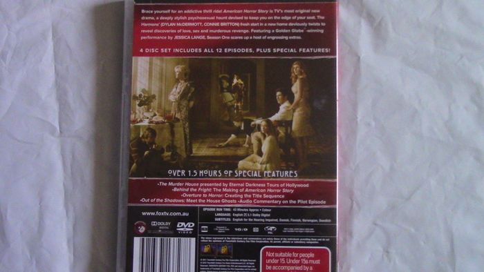 American Horror Story - The Complete First Season 4 x DVDs