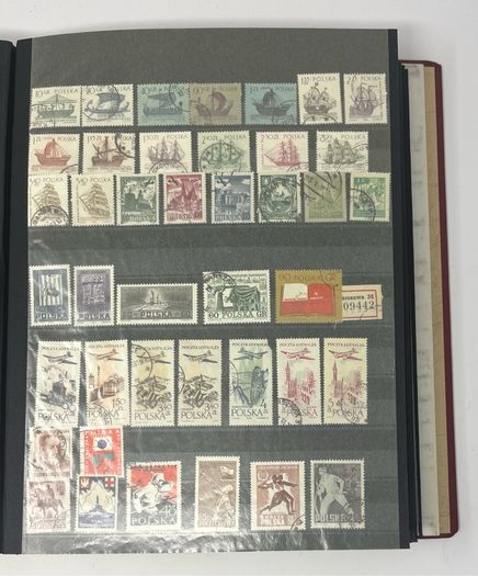 Collection: Poland Stamps mainly used however some mint noted along with some miniature sheets on 38 pages