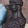 Large Black Poodle Garden Statue 80cm  Luxury Dog Sculpture for Garden, Patio, Entrance & Driveway Image 5