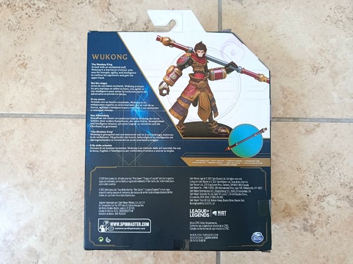 League of Legends Wukong The Monkey King Collectible Figure The Champion Collection