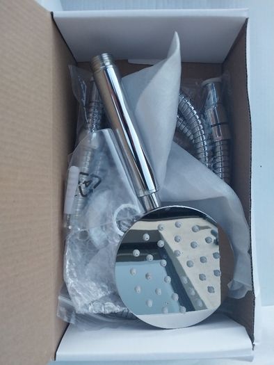 Chrome Rainfall Power Shower