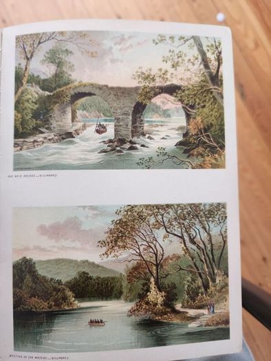 Souvenir Of Killarney. Rare 1892 First Edition Hardback In Good Condition.