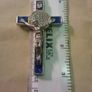 Vintage St Benedict  Crucifix Image 4