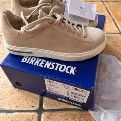 Birkenstock Brand New Bend Low Sandcastle Suede Leather Shoes Size 38