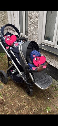 Cupla Duo, Double Buggy, Twin Buggy & Baby Carrier