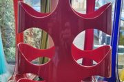Umbra LCC 2009 Red Wine Rack Designed by Ran Lerner