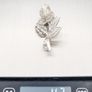 Sterling Silver Filigree Flower Brooch Image 8