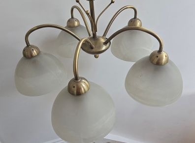 Ceiling light fixture.