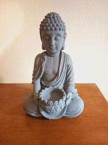 Buddha Statue Tea / Candle Light Holder