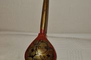 Hand painted vintage Russian wooden spoon