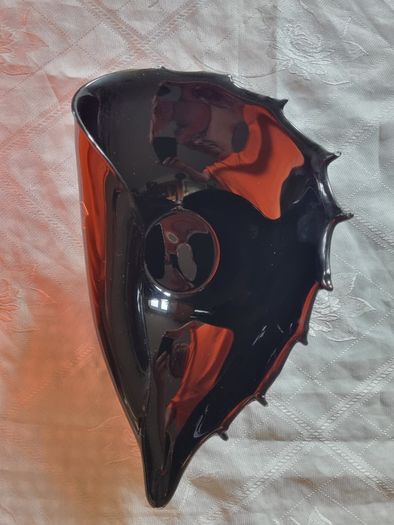 Vintage Large Murano bowl in the shape of a shell