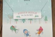 Brand new cardboard Santa's Sleigh - Hallmark giant Christmas play card