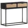 Console Table 90x35x76 cm Solid Mango Wood Image 9
