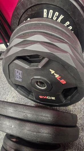 Barbell and plates 120kg