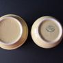 Vintage Carrigaline Yellow Sugar Bowl and Milk Jug Image 4
