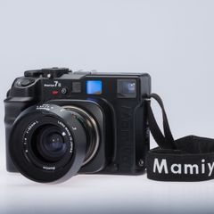 Mamiya 7II Body and F4 65mm lens.