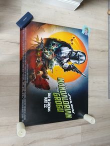 Mandalorian And Grogu   Cinema Quad Poster