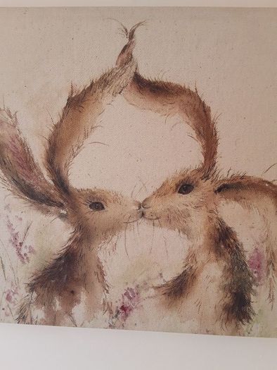 painting on canvas