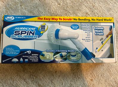 Bathroom cleaner - JML Spin scrubber