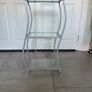 Modern 3-Tier Glass Shelf Image 3