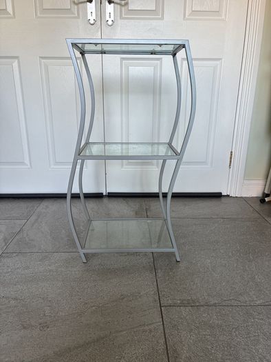 Modern 3-Tier Glass Shelf