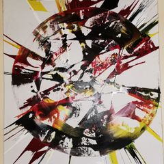 Original Abstract Painting - Vibrant Colours - Acrylic on Canvas