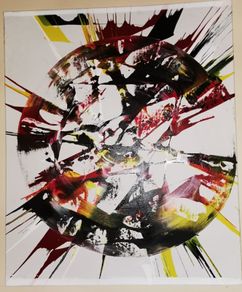 Original Abstract Painting - Vibrant Colours - Acrylic on Canvas