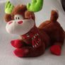 Pair of Animated Singing Reindeer. Image 2