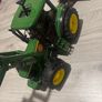 John Deere tractor and bale trailer Image 2