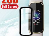 20D Curved Edge Full Cover Soft Protective Film For Fitbit Luxe smart band watch Screen Protection Accessories Not Glass