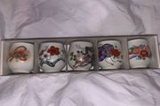 Japanese made - boxed Sake ornamental cups