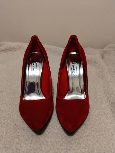 Red Suede Shoes New