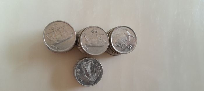 Ireland coins 366 in total Pre decimal and Decimal Read description Registered post included