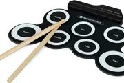 Electronic Drum Mat Portable Roll Up Digital Music Pad Instrument for Beginners and Children  Learn to Play and Record your Own Beats Digital Snare Tom Crash Ride Pedal Sticks