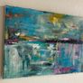 Original Painting Irish Abstract seascape Original Art contemporary Irish art Image 3