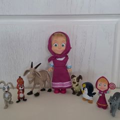 Masha and the Bear toy set