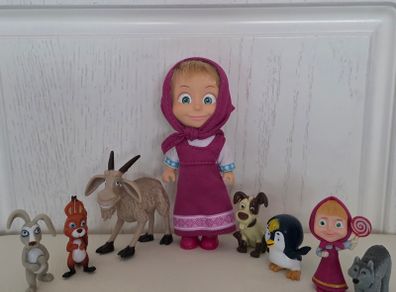 Masha and the Bear toy set