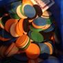 Roulette Table. Wheel and Chips Image 6