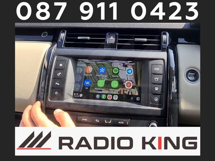 Premium Carplay Land Rover Discovery Android Auto Radio